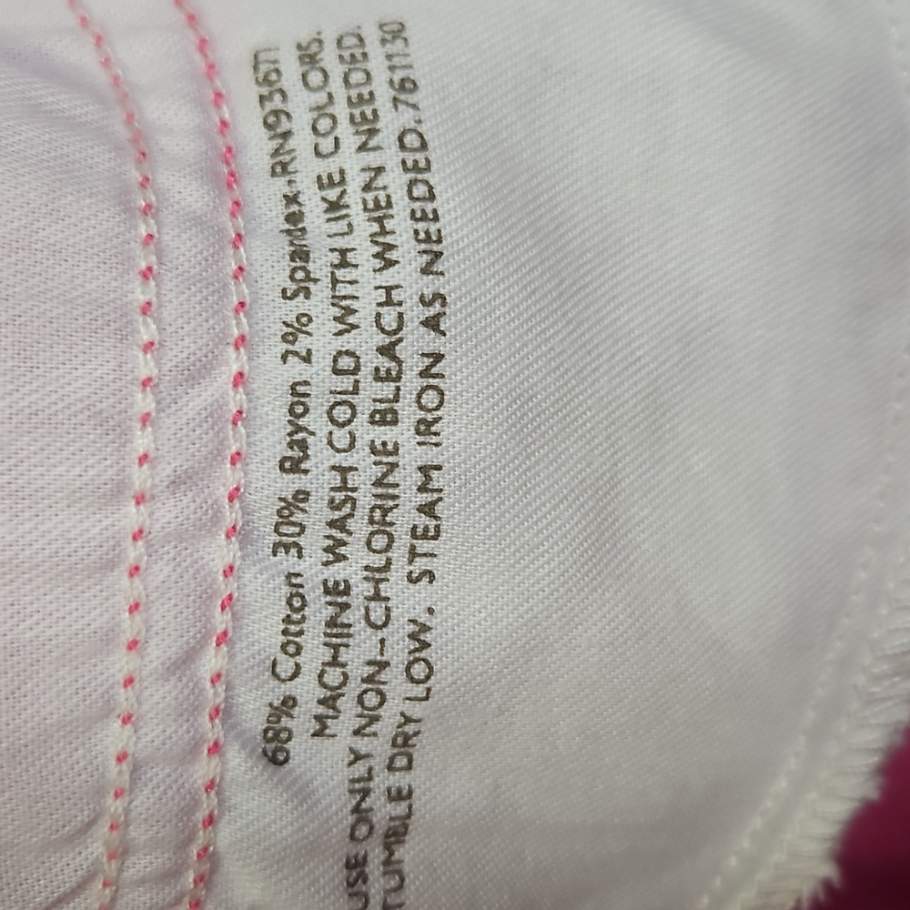 JCP JC Penney Raspberry Rose Plus Size 20W Skinny Jeans - Picture 6 of 13